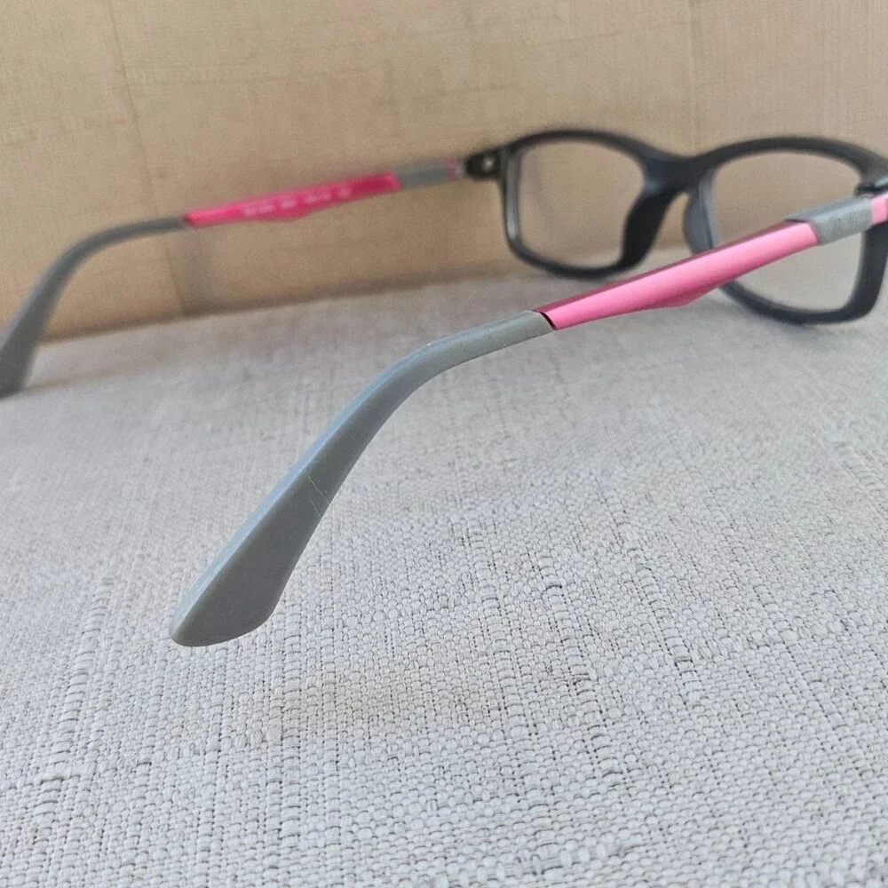 Ray-Ban Youth Kid Glasses Frame Black/Gray/Fuchsia Tone Eyewear RB1546 Eyeglass